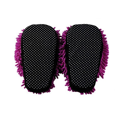 Aroma Home Fuzzy Friends Slippers - Purple Butterfly (Children's)