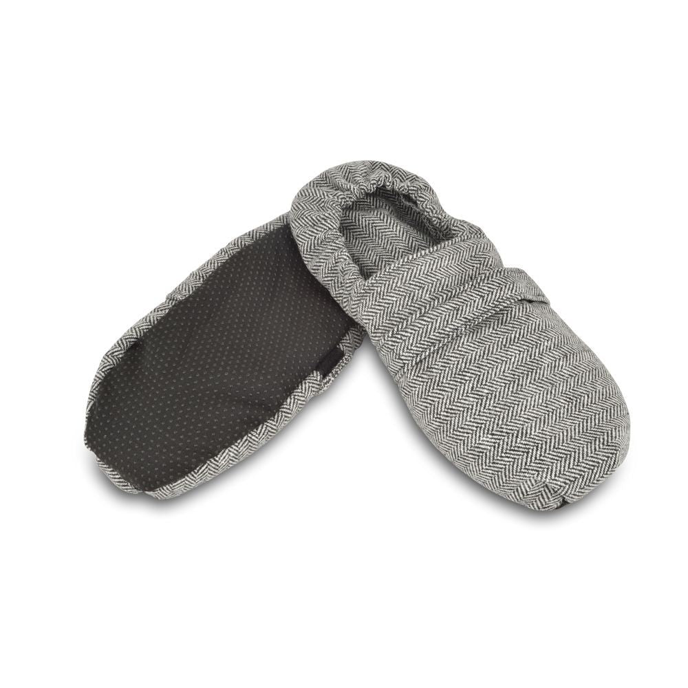Zhu-Zhu Microwavable Slippers Herringbone Unscented Feet Warmers