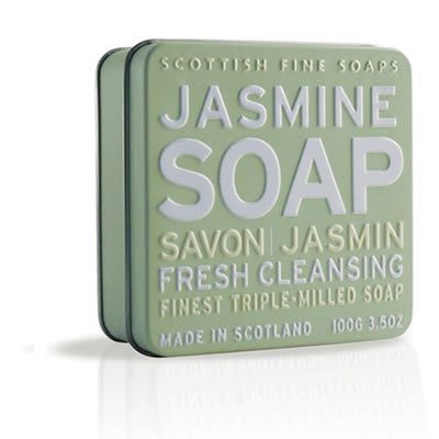 Scottish Fine Soaps - Jasmine Soap in a Tin