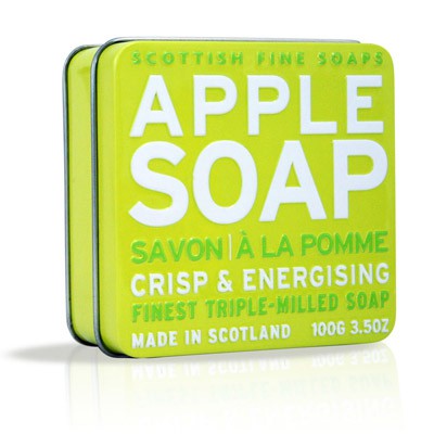 Scottish Fine Soaps - Apple Soap in a Tin
