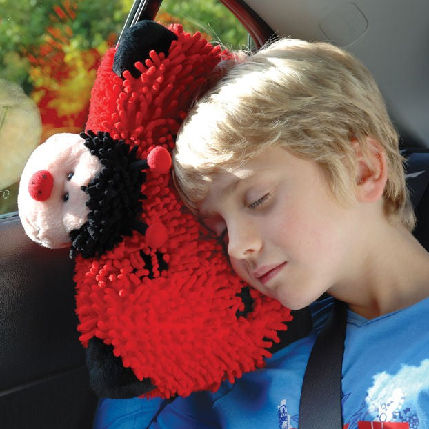 Aroma Home Pillow Friendz - Fuzzy Ladybird