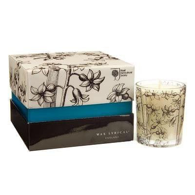 RHS Chelsea 4 Scented Bourbon Candles - Hyacinth