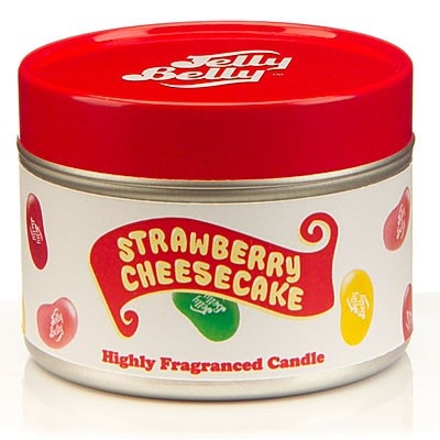 Jelly Belly Strawberry Cheesecake Candle Tin