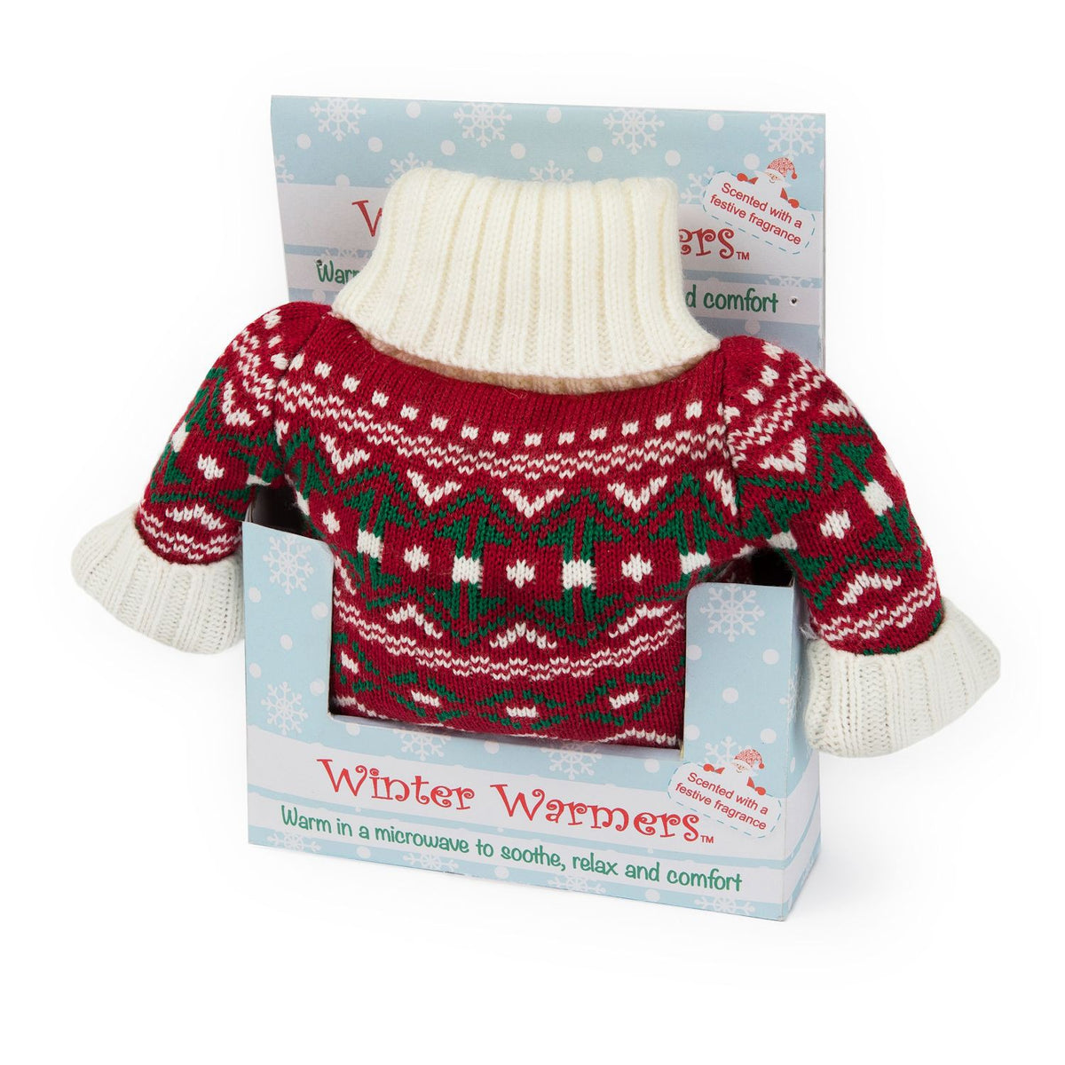 Intelex Winter Warmer Jumper Hottie - Red & Green