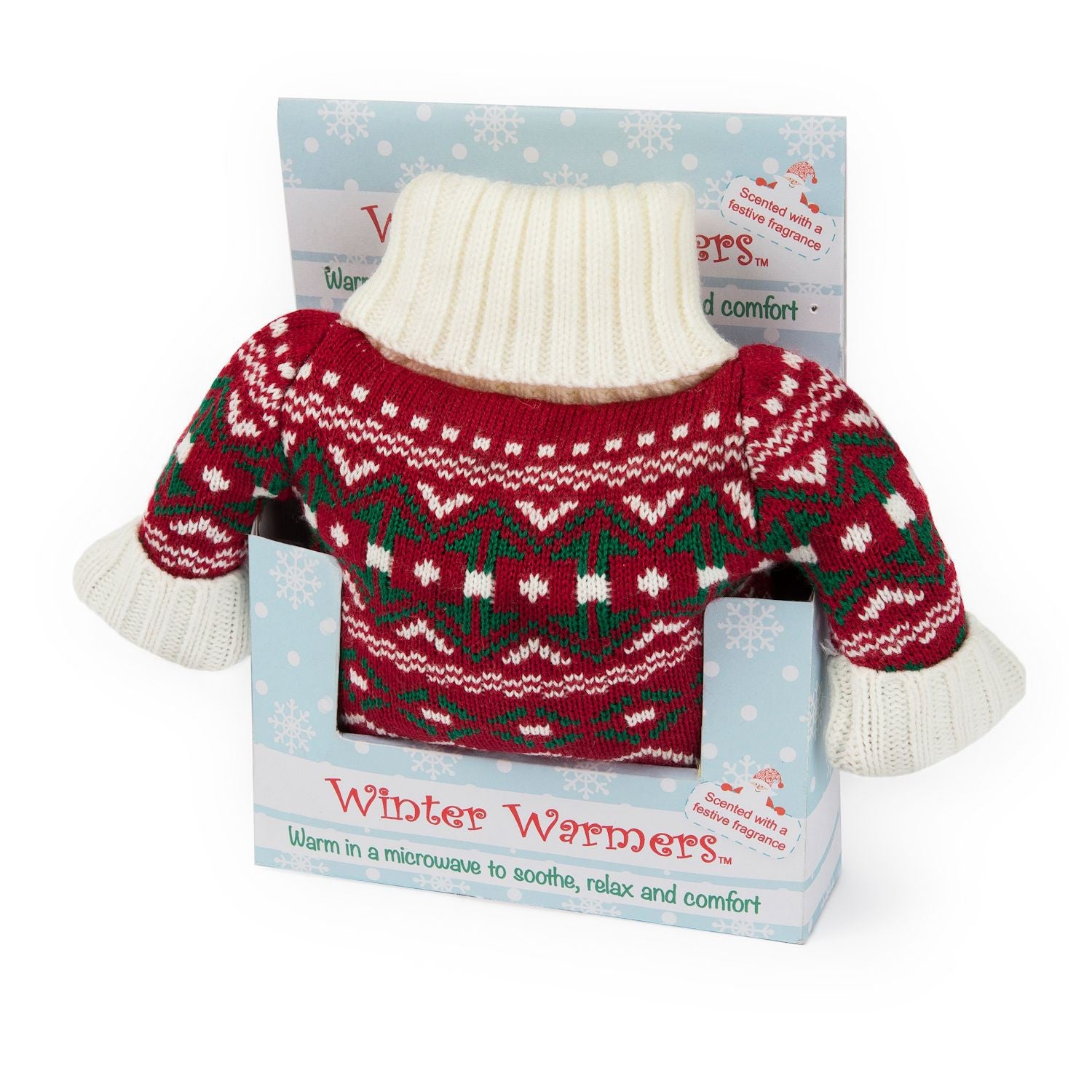 Intelex Winter Warmer Jumper Hottie - Red & Green