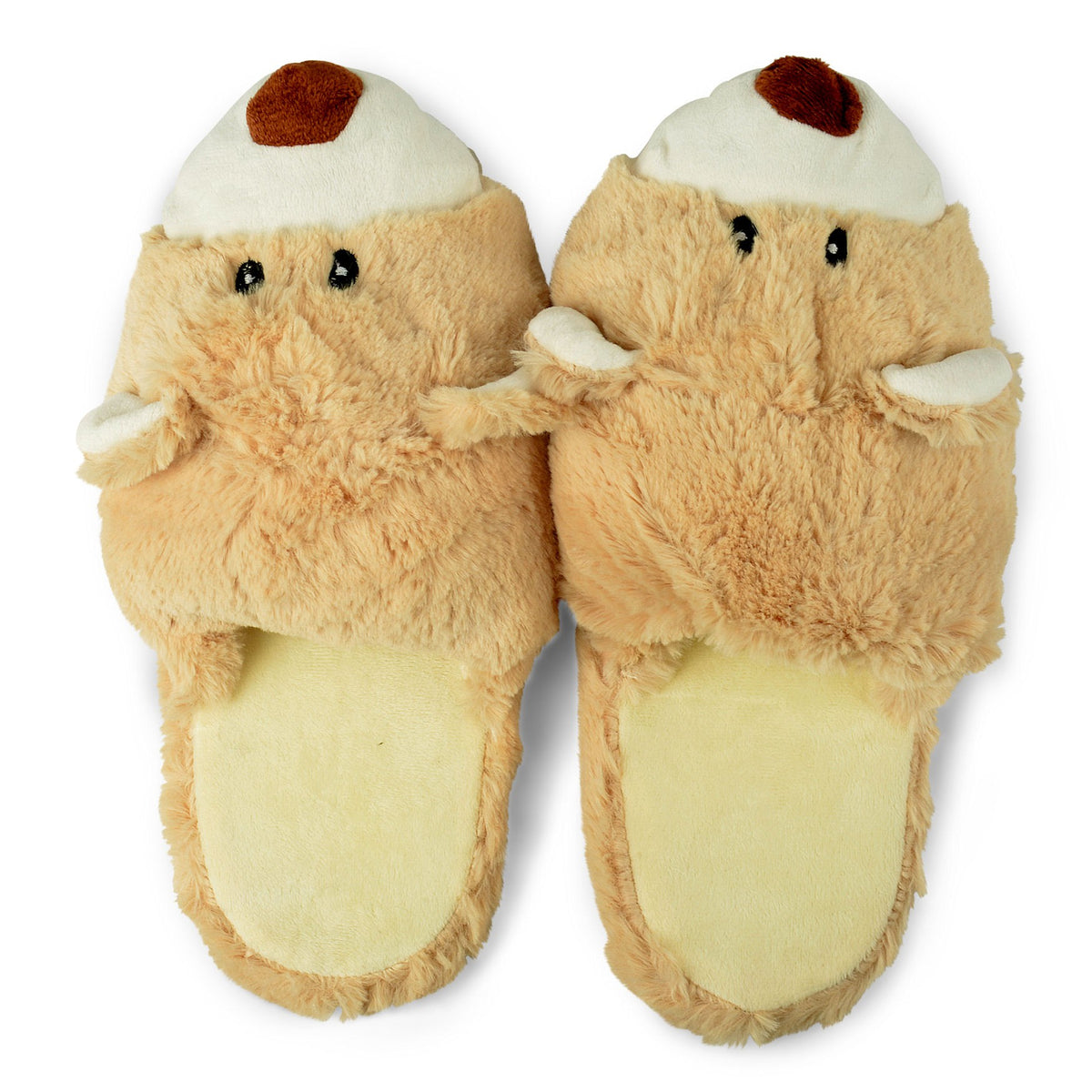 Zhu-Zhu Plush Animal Slippers - Bear