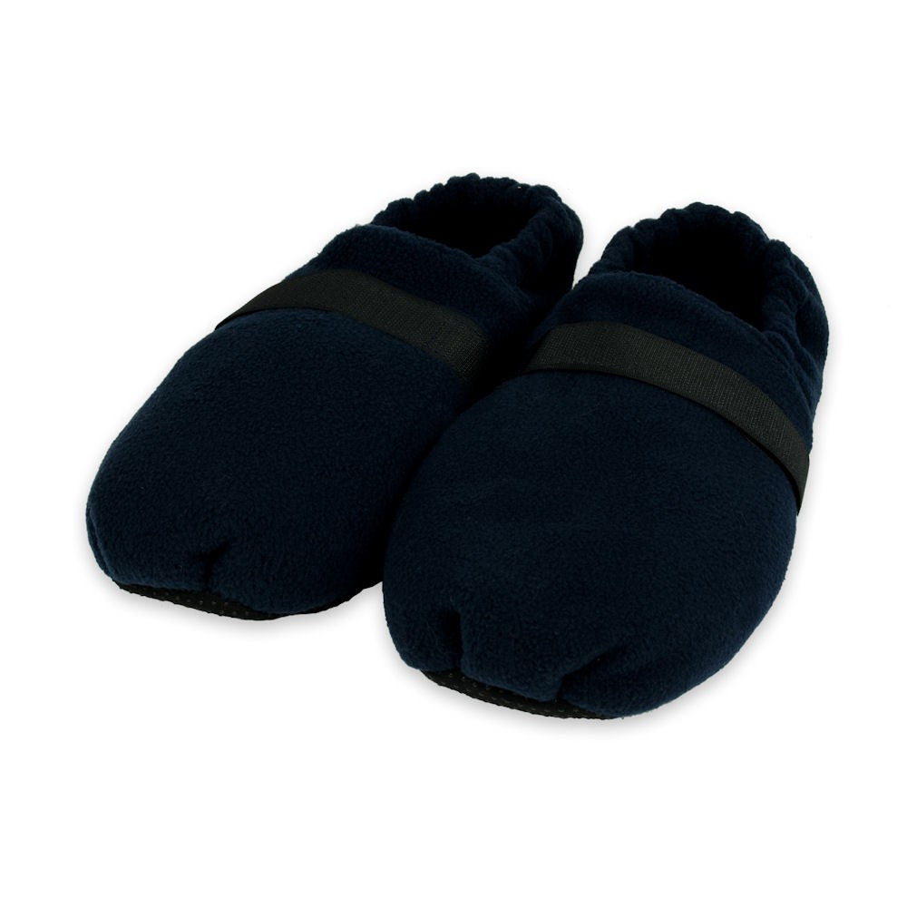 Mens hot sale microwavable slippers