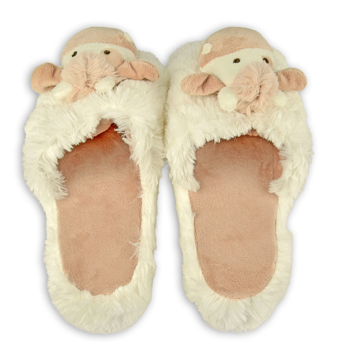 Zhu-Zhu Furry Animal Slippers - Cow